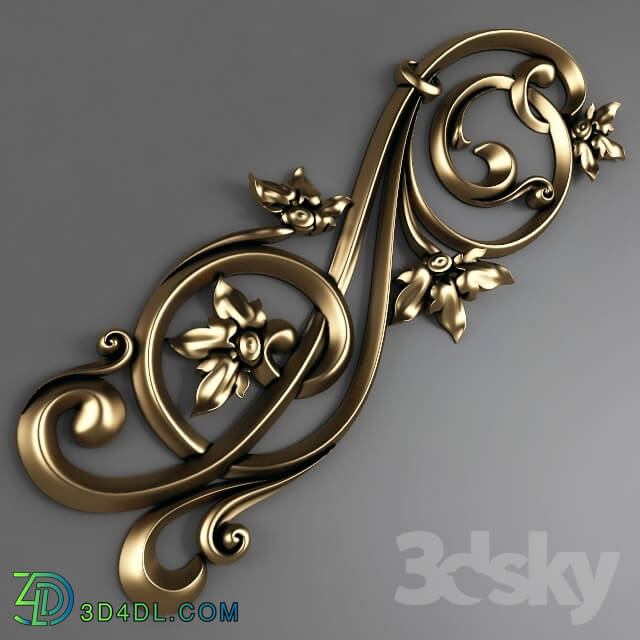 Decorative plaster - classic ornament