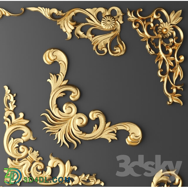 Decorative plaster - Set stucco