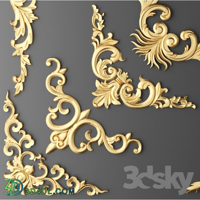 Decorative plaster - Set stucco