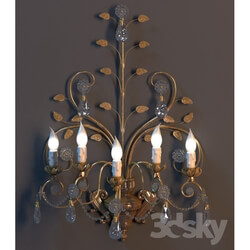 Wall light - Gallo_5 _BRA at 5 bulbs_ 