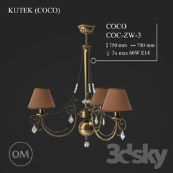 Ceiling light - KUTEK _COCO_ COC-ZW-3 