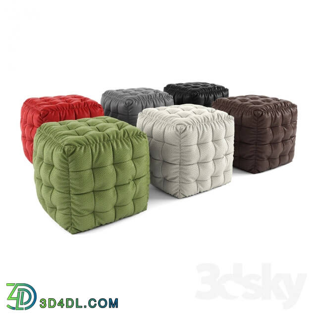 Other soft seating - Pouf With 6 Colors
