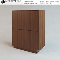 Wardrobe _ Display cabinets - Hazel Sideboard Collection Insetti from IFAB 
