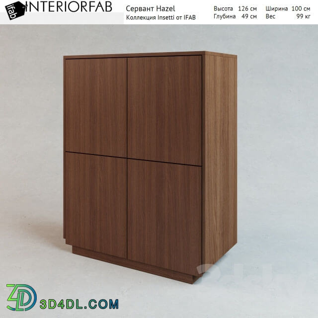 Wardrobe _ Display cabinets - Hazel Sideboard Collection Insetti from IFAB