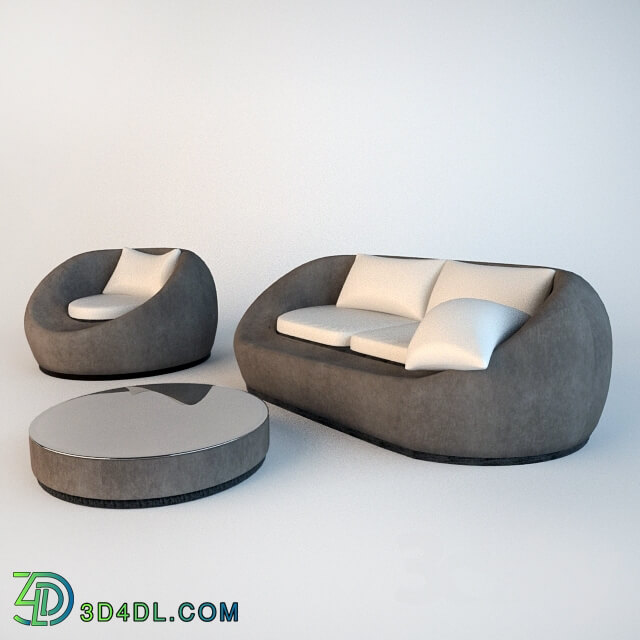 Sofa - Sofa and armchair Paola Lenti