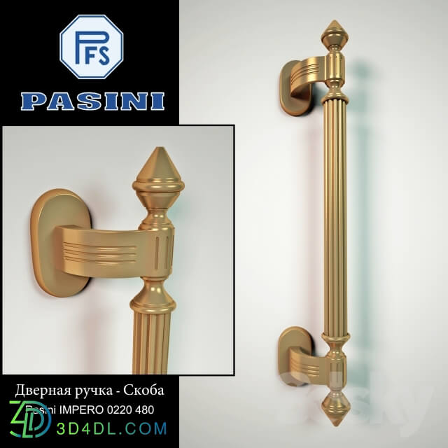 Doors - Door handle - bracket Pasini IMPERO 0220 480