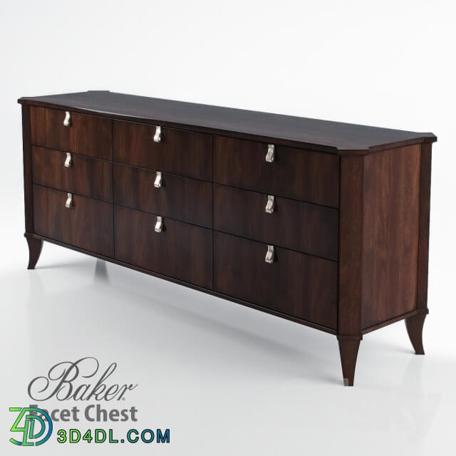 Sideboard _ Chest of drawer - BAKER FACET CHEST