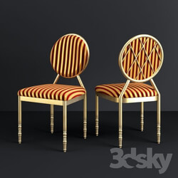 Chair - Gold Dining Chair 