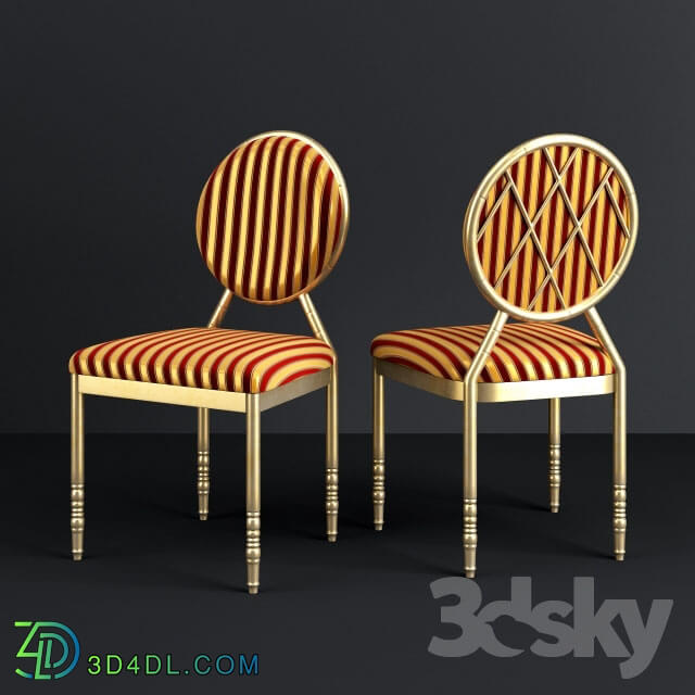 Chair - Gold Dining Chair