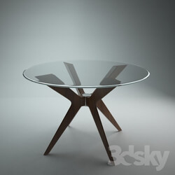 Table - Glass table Calligaris Tokyo 