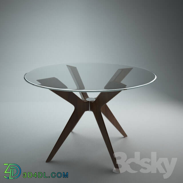 Table - Glass table Calligaris Tokyo