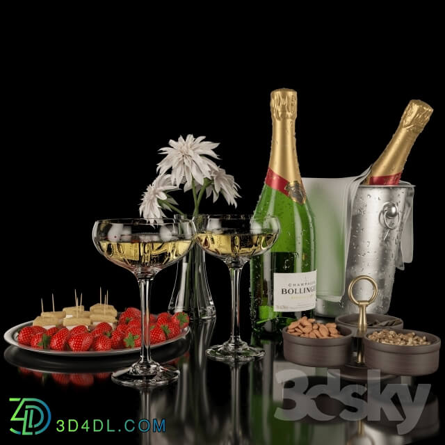 Food and drinks - Bollinger Champagne Set