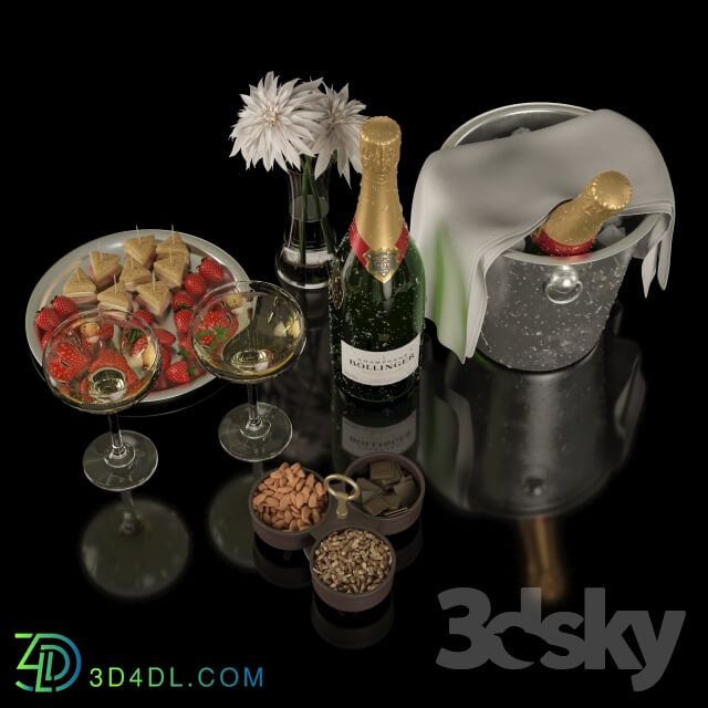 Food and drinks - Bollinger Champagne Set