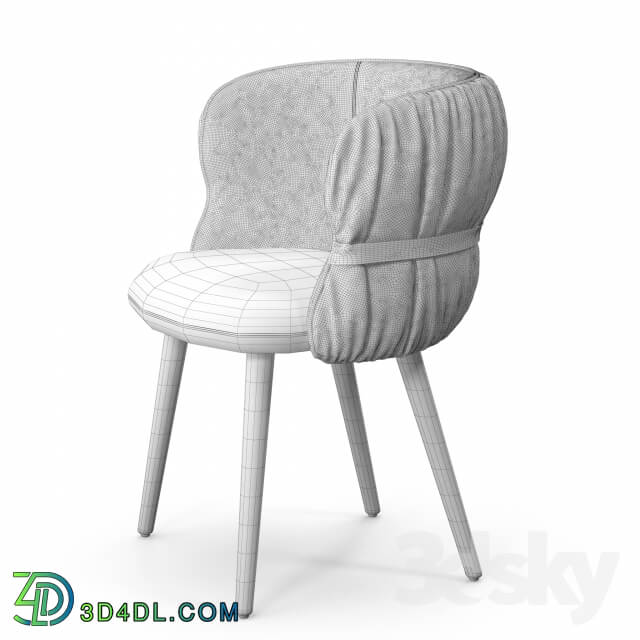 Chair - Potocco Coulisse armchair