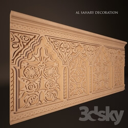 Decorative plaster - Cornice. 