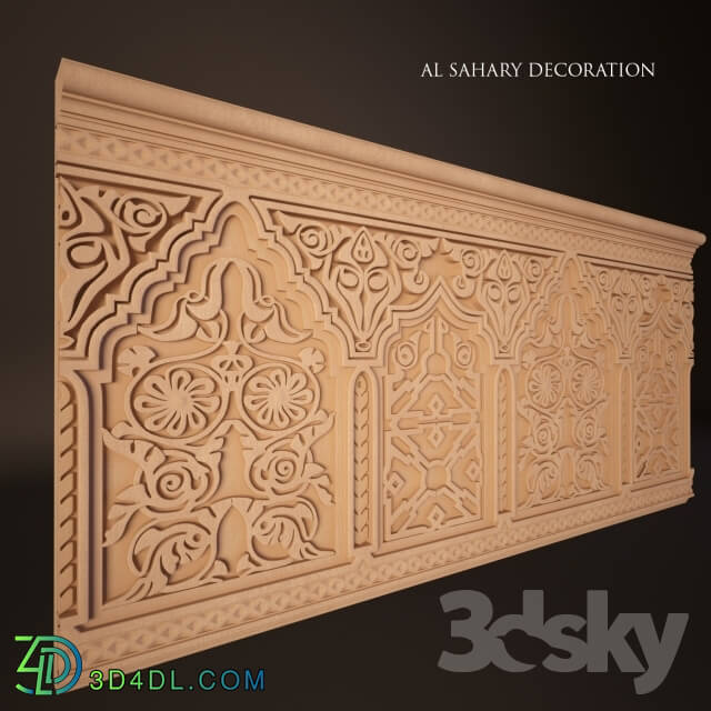 Decorative plaster - Cornice.