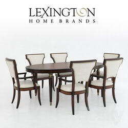 Table _ Chair - Lexington Drake Oval Dining Table _ Seneca Chair 