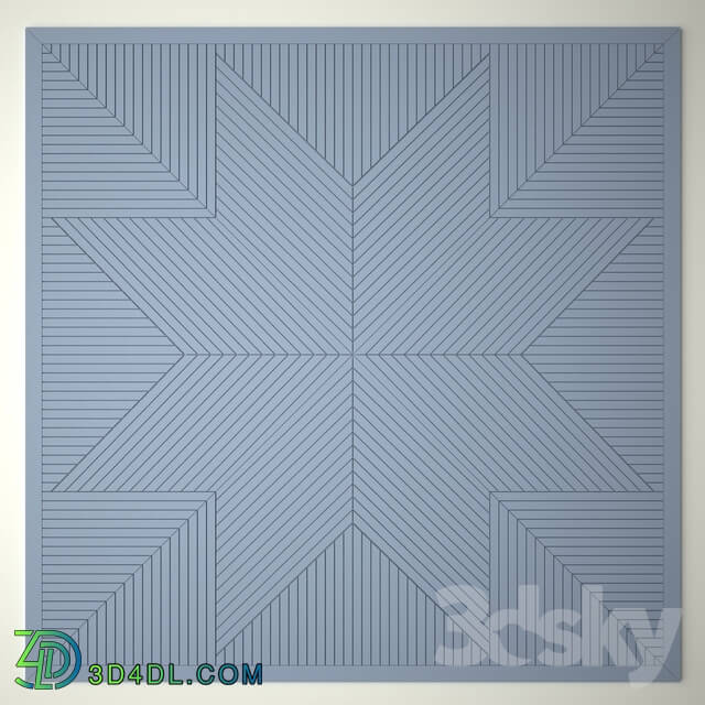 3D panel - Wall Decor 01