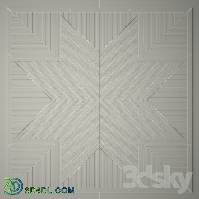 3D panel - Wall Decor 01