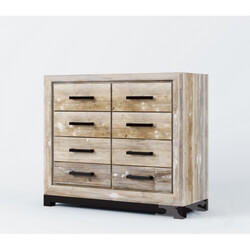 Sideboard _ Chest of drawer - Chest Tempo black_ Belfan 