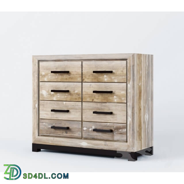 Sideboard _ Chest of drawer - Chest Tempo black_ Belfan