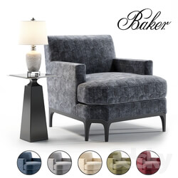Arm chair - Baker Celestite Lounge Chair 