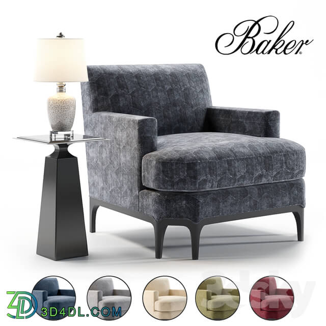 Arm chair - Baker Celestite Lounge Chair