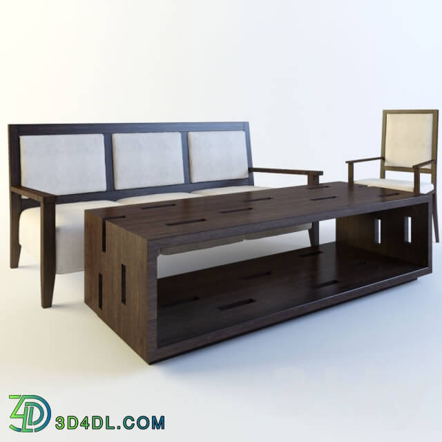 Sofa - sofa_ table and chair