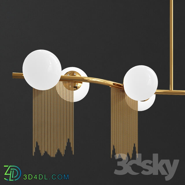 Ceiling light - Nordic modern creative tassel lights