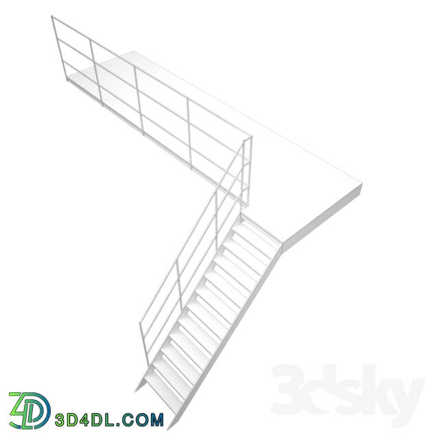 Staircase - Staircase to mezzanine