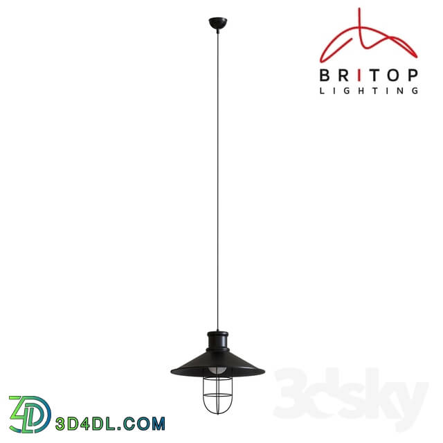 Ceiling light - Hanging lamp Britop Lofti 1154104