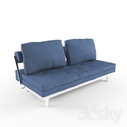 Sofa - Blue Sofa 