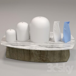Other decorative objects - Decor vase_ WO _vase__ Fantomes _covering_ _V-Ray_ 
