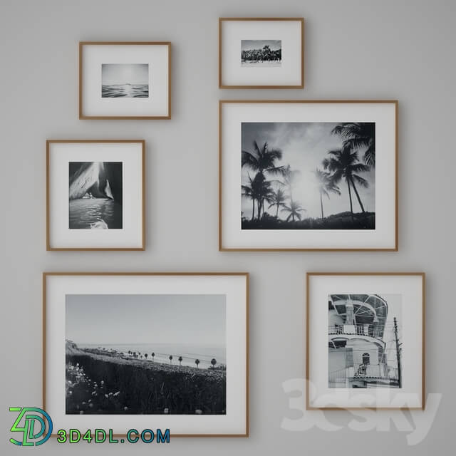 Frame - Gallery brass frames