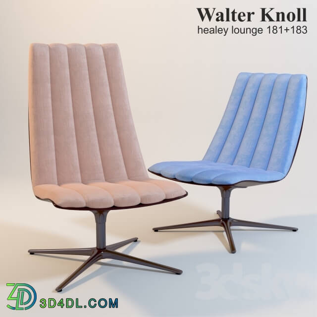 Arm chair - Walter Knoll Healey Lounge 181 _ 183