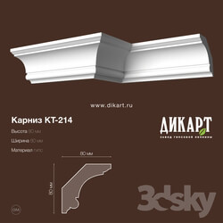 Decorative plaster - Kt-214_80x80mm 