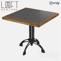 Table - Table LoftDesigne 6841 model 