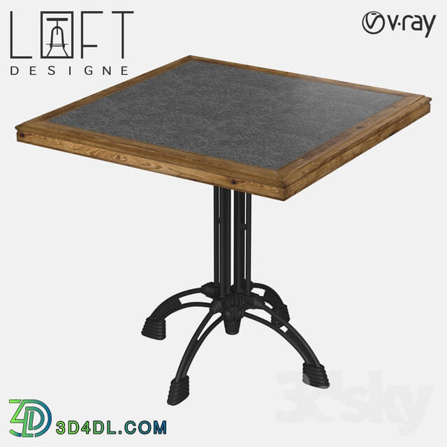 Table - Table LoftDesigne 6841 model