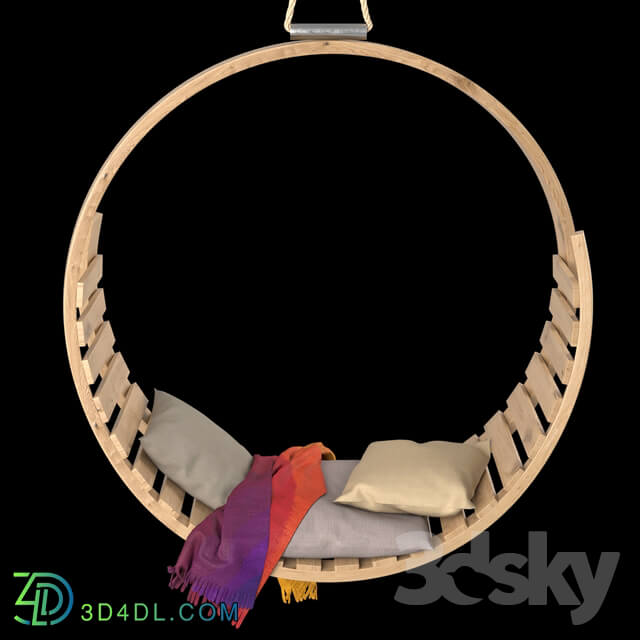 Other architectural elements - Garden Swings Amble Hanging Seat by Tom Raffield