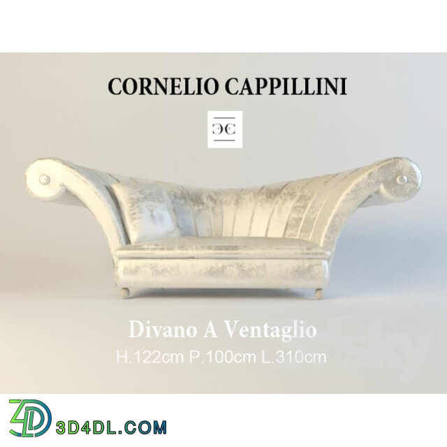 Sofa - Cornelio Cappellini _ divano A ventaglio