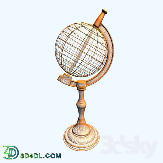 Other decorative objects - metal_globe