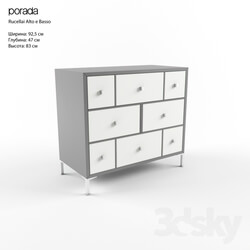 Sideboard _ Chest of drawer - Porada Rucellai Sideboard 