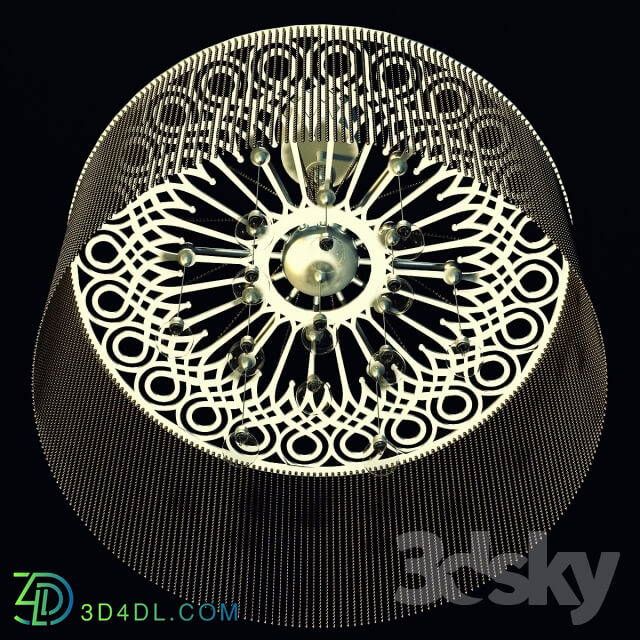 Ceiling light - willowlamp NGOMA DRUM