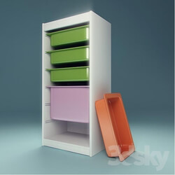 Wardrobe - Cupboard for toys. Ikea. 