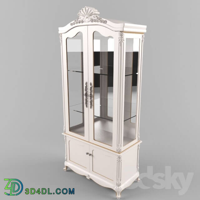 Wardrobe _ Display cabinets - Aurora 2 door display cabinet