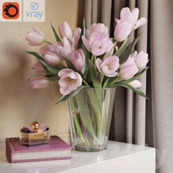 Decorative set - Decorative set with tulips 