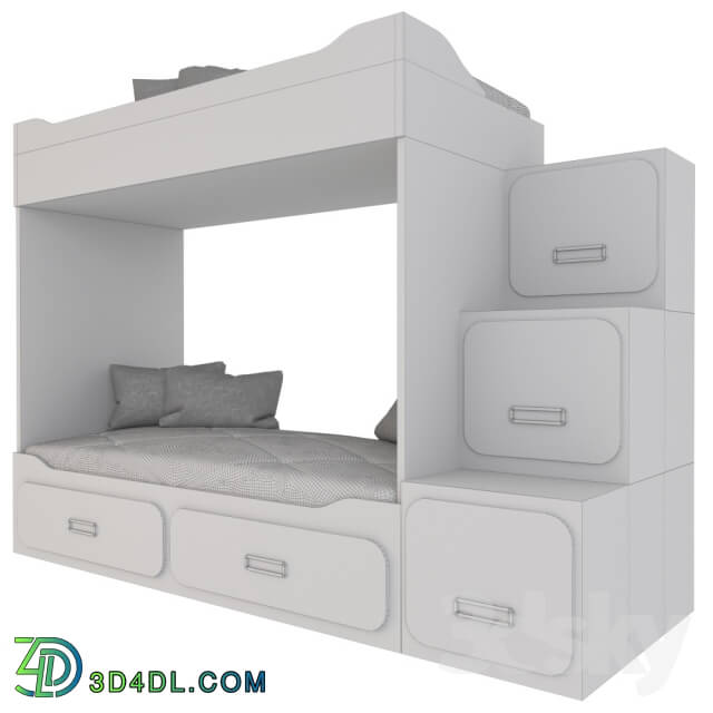 Full furniture set - Cot 2-tier