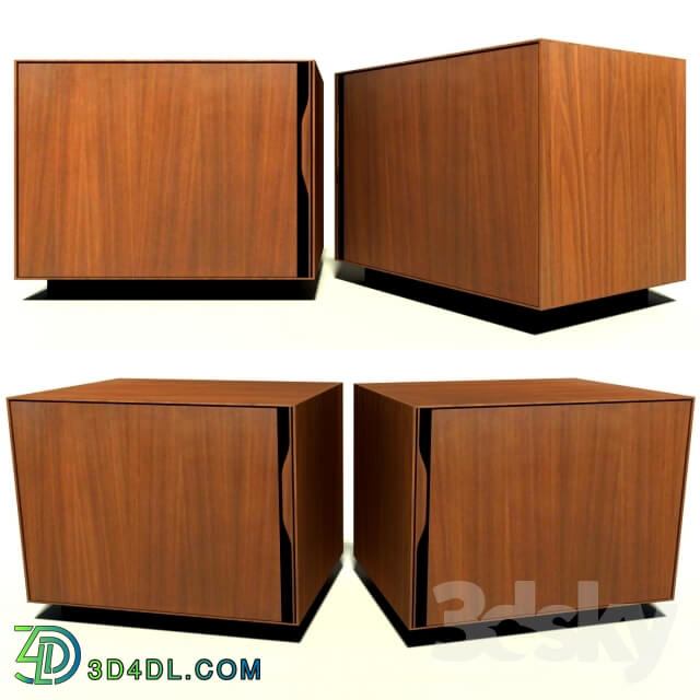 Sideboard _ Chest of drawer - Walnut Nightstands by John Kapel