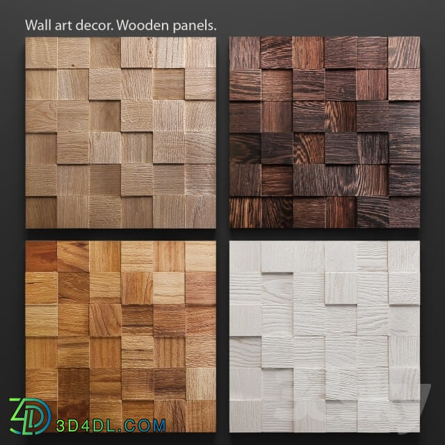 Other decorative objects - Art Wood panels.