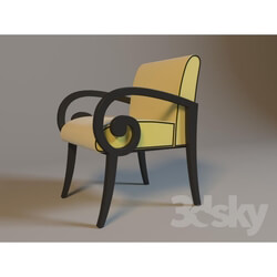 Arm chair - the yellow chair formerin 